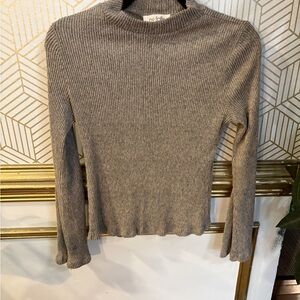 No Frills Women's Ribbed Crop Top - Tan